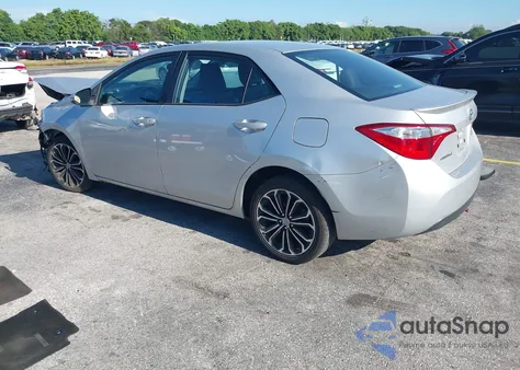 2016 Toyota Corolla S Plus z USA, uszkodzony, nr VIN 5YFBURHE8GP509500